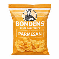 Sørlandschips Potetchips med skall med parmesankrydder