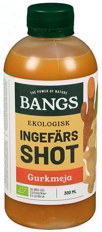 Ingefær Shot Gurkemeje 300 ml Bangs