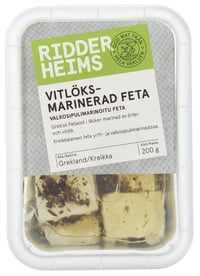 Hvitløksfeta Marinert 200g Ridderheims