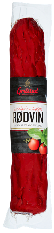 Rødvinspølse 260g Grilstad