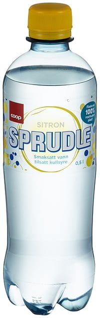 Sprudle 0.5l Sitron med Kullsyre