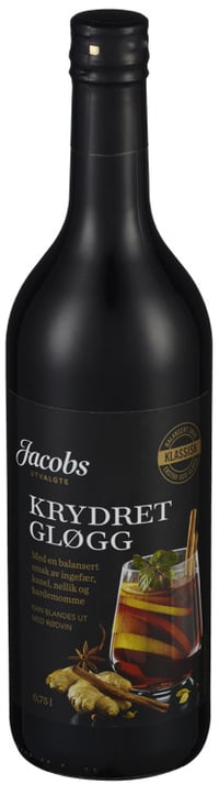 Gløgg Krydret 0,75l Jacobs Utvalgte