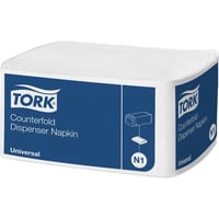 Tork Disp.Serviett Hvit Cf N1 1-Lag 300stk