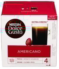 Dolce Gusto Americano Intensitet 4, 128 g