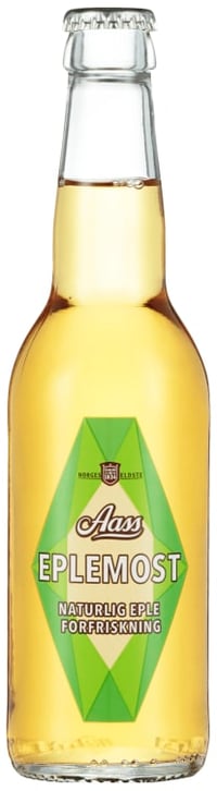 Aass Eplemost 0,33l flaske