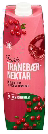 Tranebærnektar 1l R
