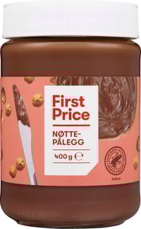 Nøttepålegg 400g First Price