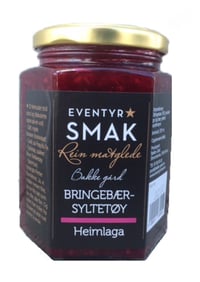 Bringebærsyltetøy 370ml Eventyrsmak
