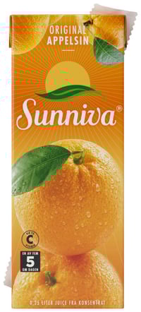 Appelsinjuice Original 250ml Sunniva