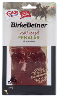 Fenalår skivet 100g Birkebeiner