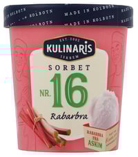 Kulinaris Sorbet Rabarbra 400g