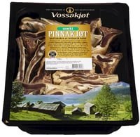 Pinnekjøtt Urøkt Ca1,8kg Vossakjøt