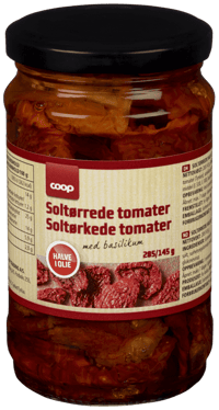 Coop Soltørket Tomat Halve 285g