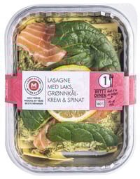 Lasagne m/Laks 365g Delis Kitchen