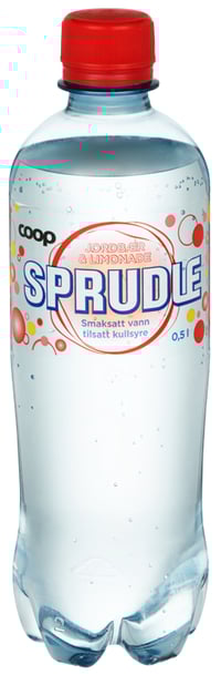 Sprudle 0.5l Jordbær Limonade