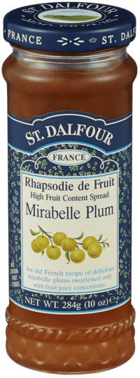 St.Dalfour Mirabell Plommesyltetøy 284g