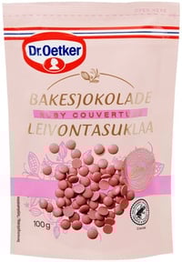 Bakesjokolade Ruby 100 g