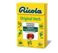 Ricola Sitron Sukkerfri 50g