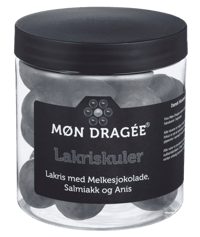 Møn Dragée Lakriskuler Sjokolade&Salmiakk&Anis