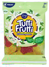 Fazer Tutti Frutti Flower Power 120g