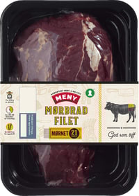 Storfe Mørbrad Filet Ca700g Meny