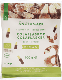 Änglamark Colaflasker 100g