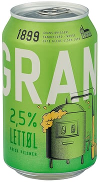 Grans Lettøl 0,33l Brett