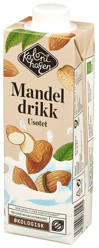 Mandeldrikk Økologisk 750ml Kolonihagen