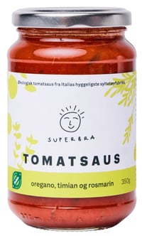 Tomatsaus Oregano 350g Superbra