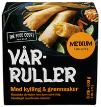 Food Court Vårruller m/Kylling&Grønnsaker 600g