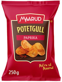 Potetgull Paprika 250g Maarud