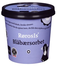 Rørosis Blåbærsorbet 130ml