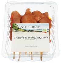 Grillspyd av Kyllingfilet Kebab 300g