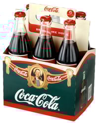 Coca Cola 250mlx6 Glassflaske