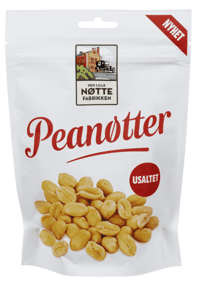 Den Lille Nøttefabrikken Peanøtter Usaltet 180g