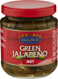 Santa Maria Jalapeño Sterk Grønn 215g