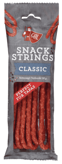 GØL Klassisk Strings Snack 90g