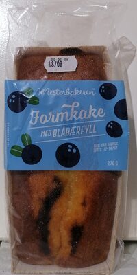 Formkake med Blåbærfyll