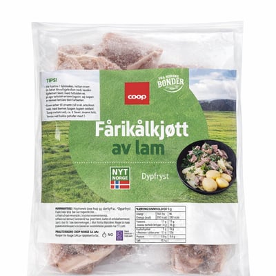 Fårikålkjøtt av lam