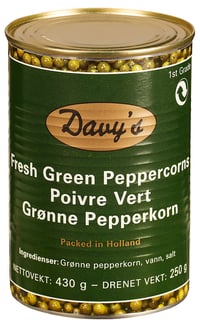 Pepper Madagascar Grønn 430g Davys