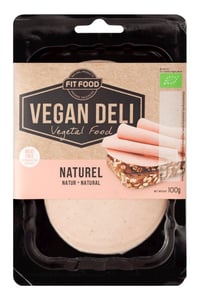 Naturell Pålegg skivet 100g Vegan Deli