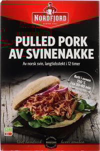 Pulled Pork Svinenakke Langtidskokt 500g