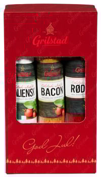 Grilstad Gaveeske Spekepølser Jul 3x260g