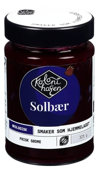 Solbærsyltetøy Økologisk 325g Kolonihagen