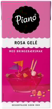 Bringebærgele 1l Piano