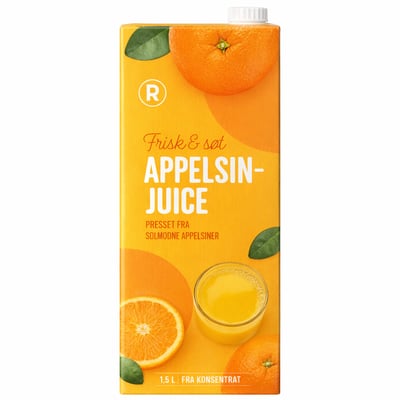 Appelsinjuice 1,5 l