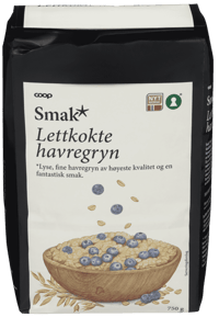 Smak Lettkokte Havregryn 750g