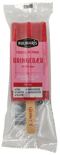 Bringebær Pinneis 68 ml Kulinaris