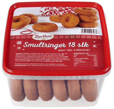 Berthas Smultringer 650g