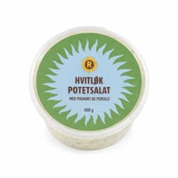 Hvitløk potetsalat med yoghurt og persille